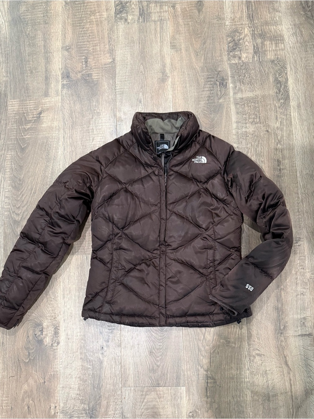 The North Face Women's Quilted Down Jacket - Chocolate Brown